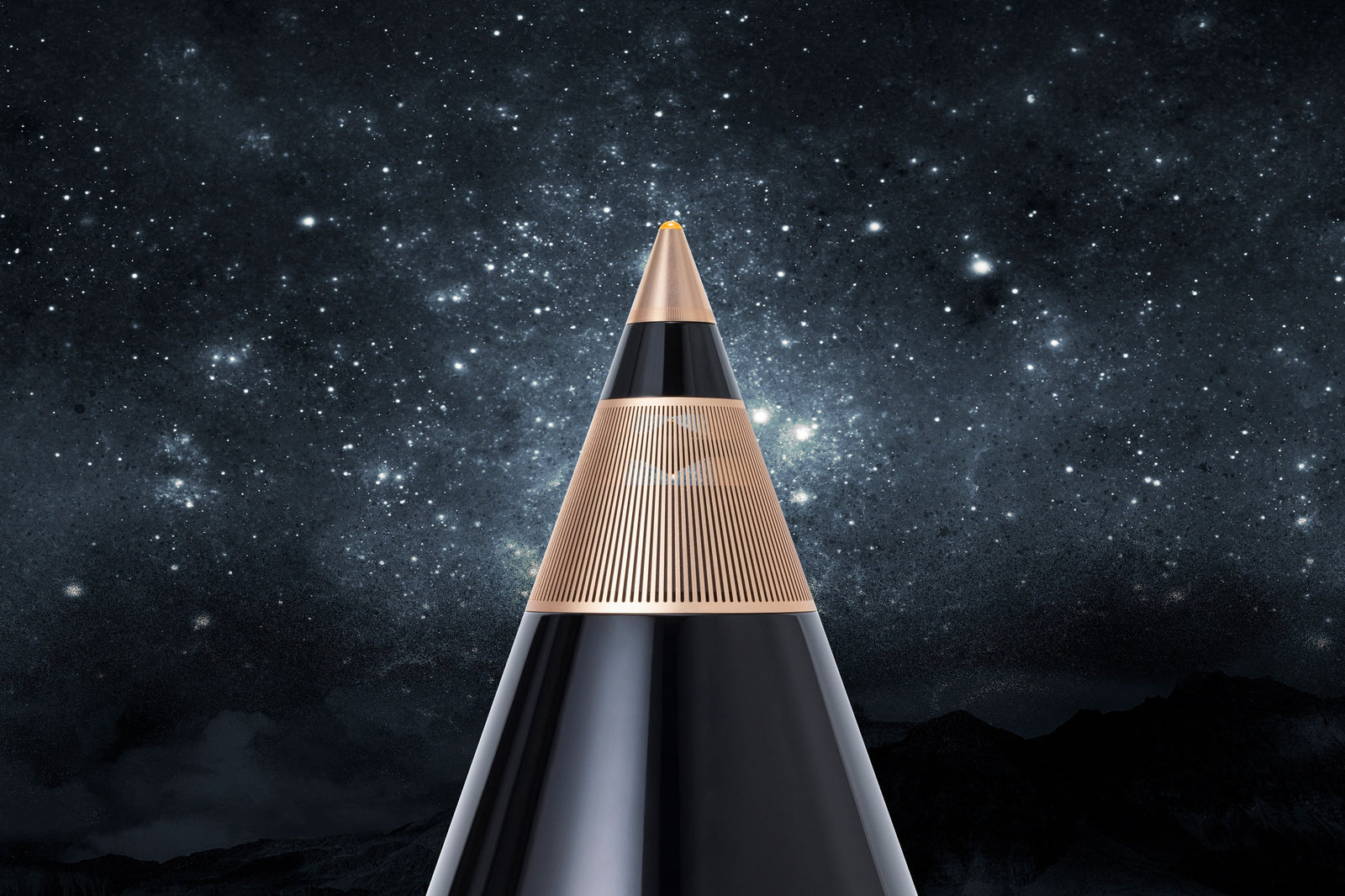 Midcentury modern speaker design with wireless audio