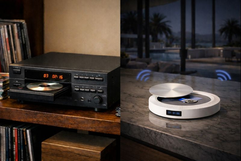 TreSound T-CP8 Portable Bluetooth CD Player Collection | Trettitre