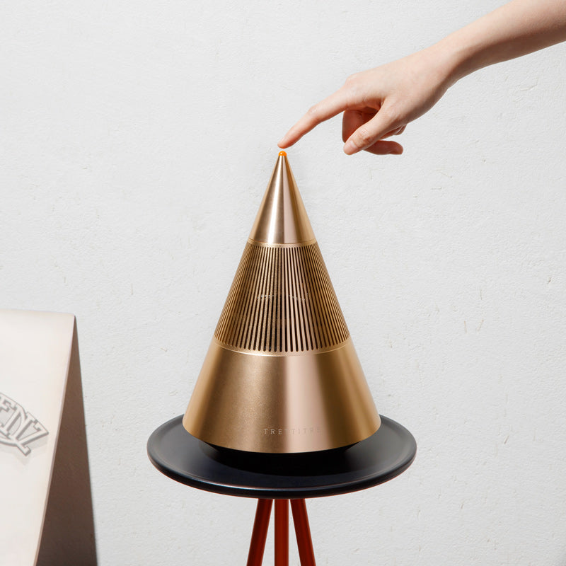 TreSound Mini Bluetooth Speaker – 360° Surround Sound (Black