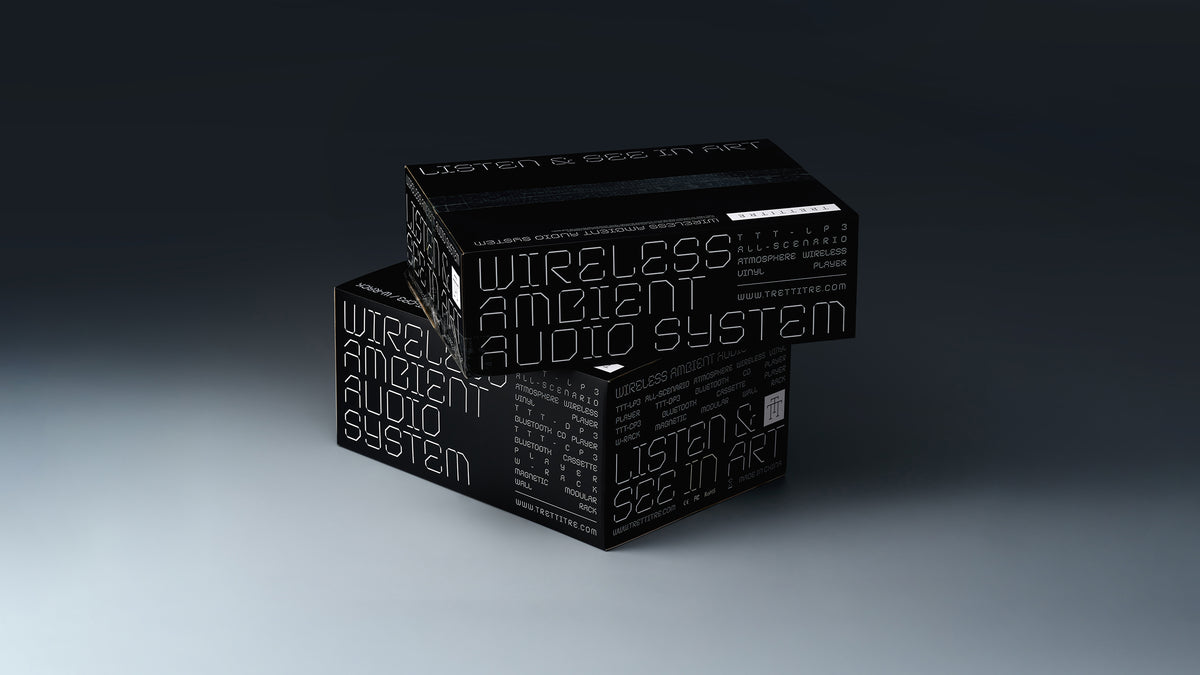 LP3 Bluetoothレコードプレーヤー + T-Rack ウォールキット | TRETTITRE