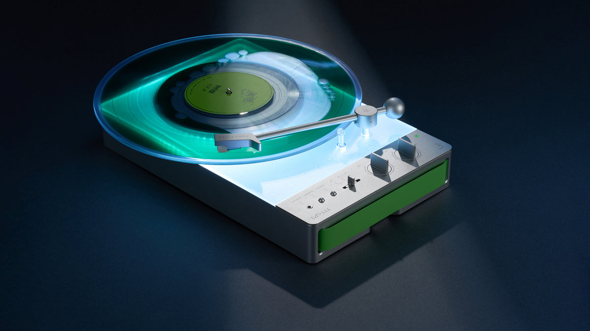 Record Holder Vinyl Clamp for Vertical Playback | TRETTITRE