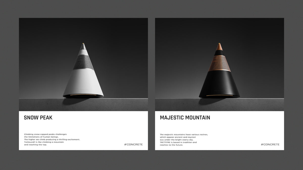 TreSound1 Concrete — Snow Peak